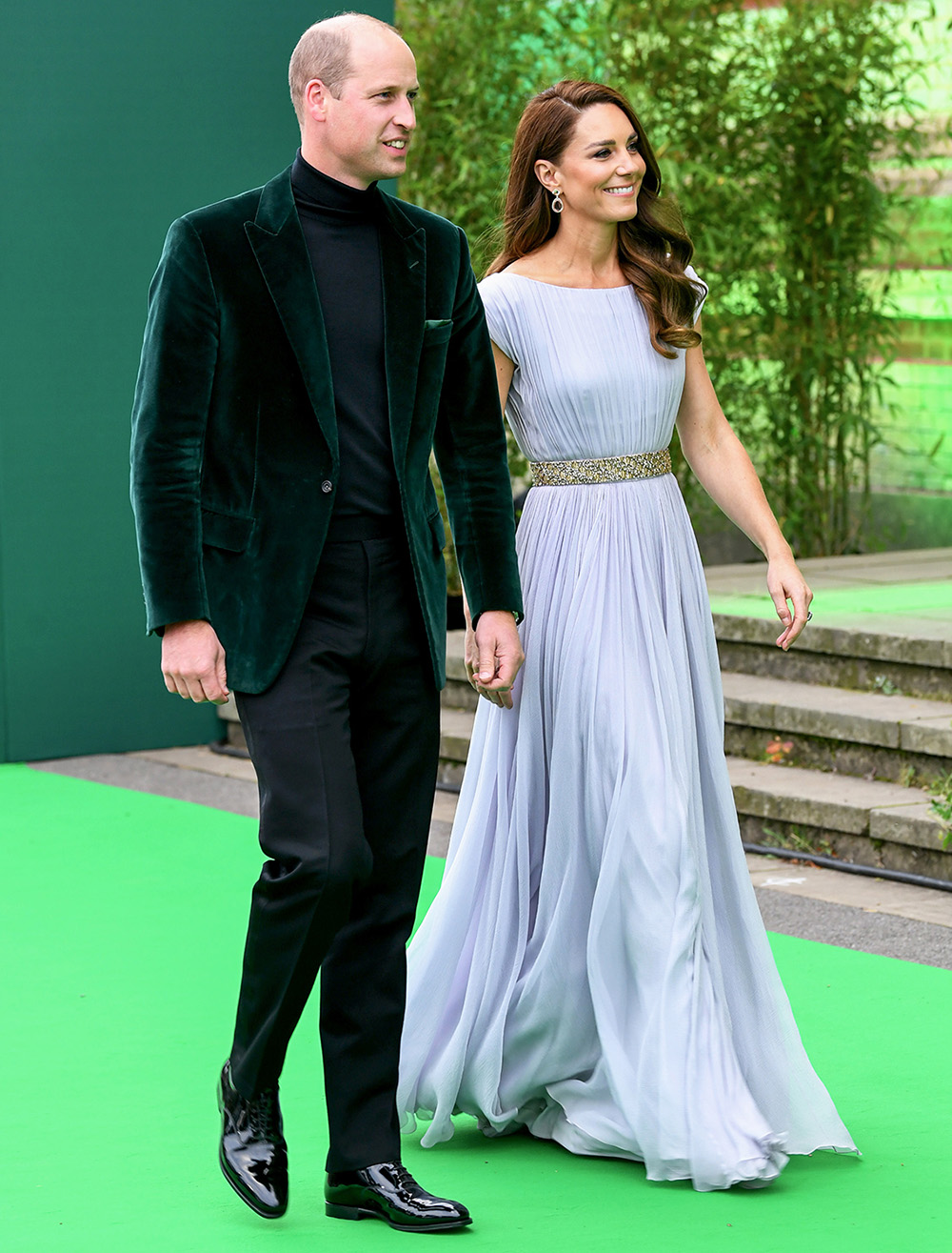 Принц Уильям и Кейт Миддлтон на экологической премии Earthshot Awards, 2021