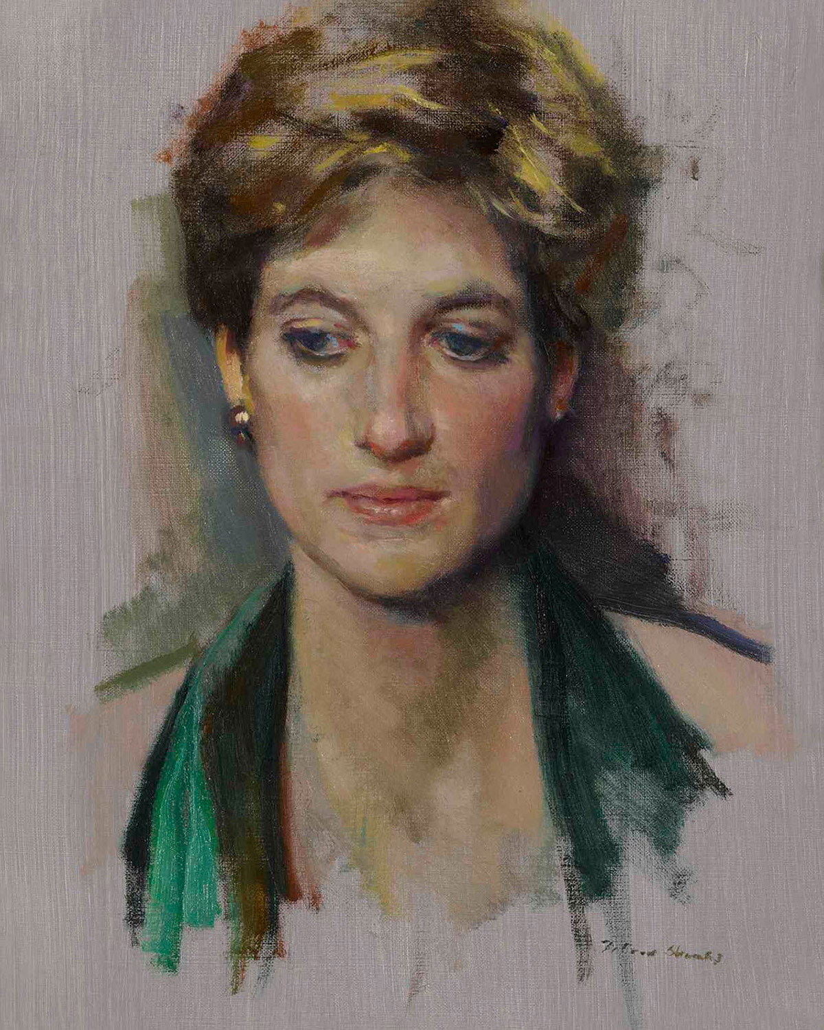 Нельсон Шанкс портрет Дианы, принцессы Уэльской