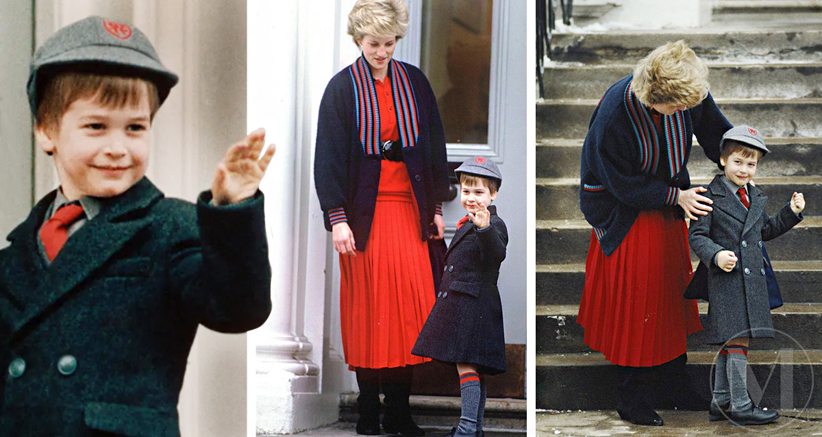 Принц Уильям тоже был дерзким: рассказываем, как он повел себя в первый школьный день 