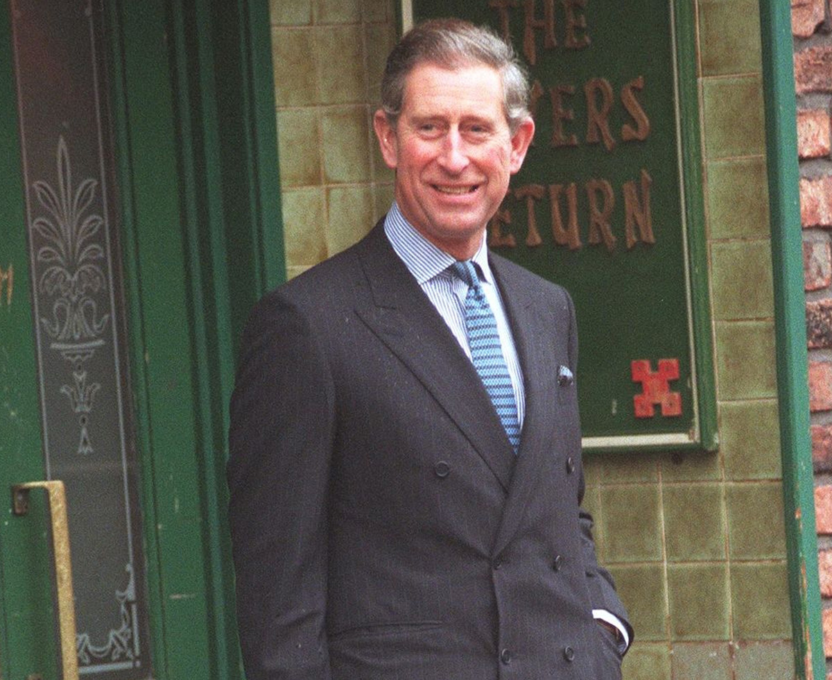 Принц Чарльз в шоу Coronation Street