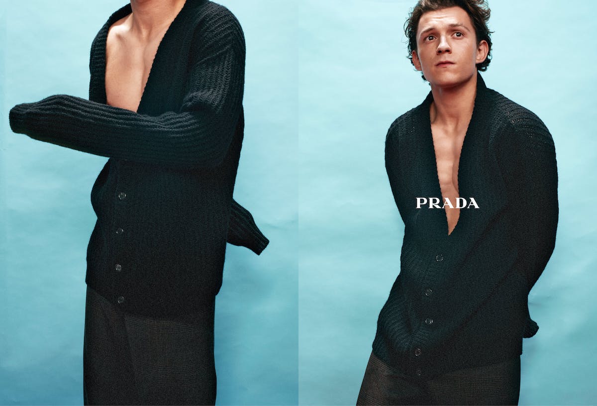 Том Холланд стал новым лицом мужской коллекции Prada